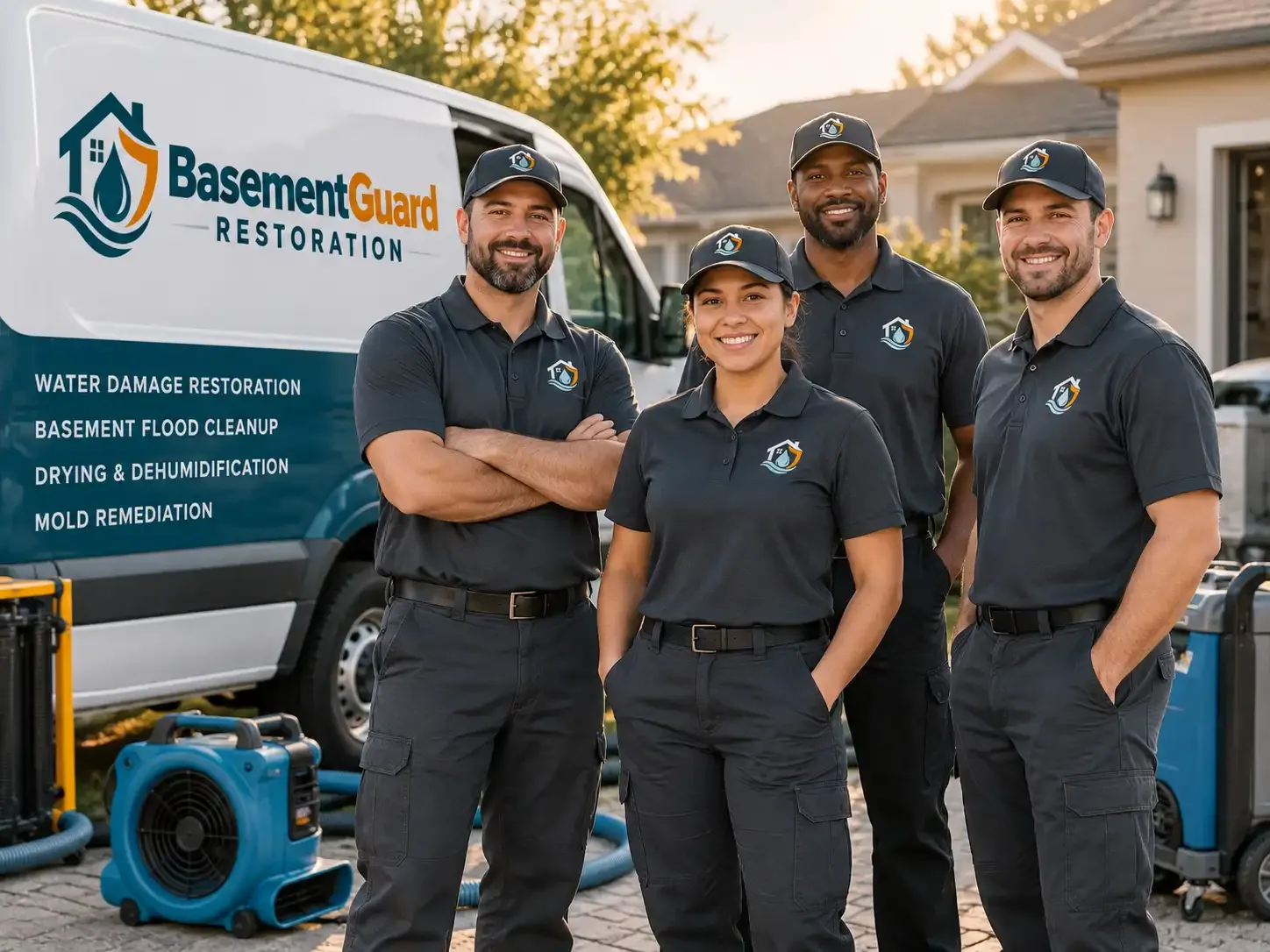 Basement Water Damage Restoration company in New Sharon, IA